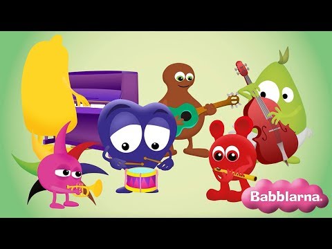 Babblarnas instrument - Språklek med Babblarna