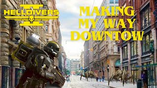 Helldivers 2 | Fred heads downtown with the B-100 Portable Hellbomb