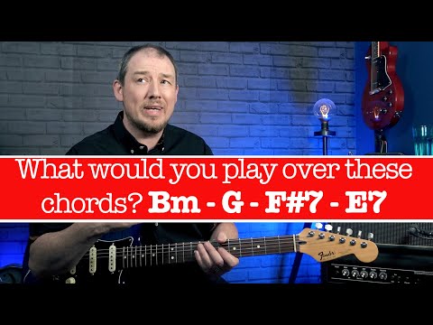 3 ways to approach an unusual minor blues chord progression