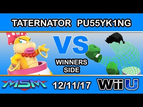 MSM 125 - R5 | KH | Taternator (Wendy) Vs. pu55yking (Little Mac) Winners Side