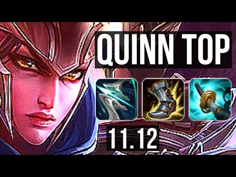 QUINN vs MALPHITE (TOP) | Rank 6 Quinn, 6/1/7, 400+ games, Dominating | BR Grandmaster | v11.12