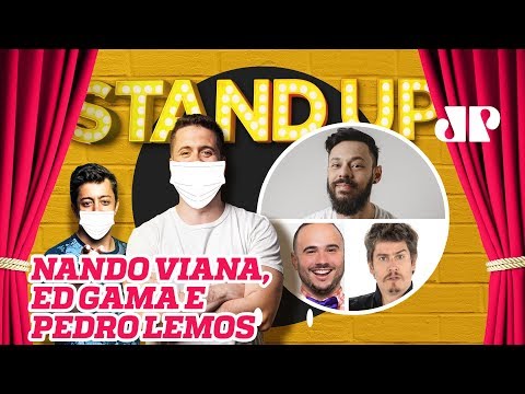 Nando Viana, Ed Gama and Pedro Lemos x Corona Virus - Stand Up Jovem Pan - 02/03/20
