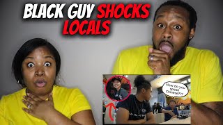🇨🇳 American Couple Reacts "Chinese Speaking Black Guy SHOCKS Locals by Ordering in FLUENT Chinese"