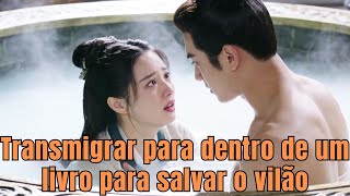 Ela entrou na piscina do vilão e até o beijou.#240201csB2