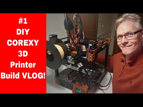 Building A 3D Printer | The V-Baby CoreXY | High Speed 3D Printer | Part #1