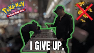 I GIVE UP ON COINFLIPS. | Vendor's POV | PokeConnect Card Show Day 1