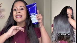 Keratin Alpha Sleek L’Oreal em CABELO COM PROGRESSIVA
