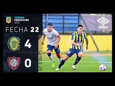 #TorneoProyección 2023 | Fecha 22 | resumen de Rosario Central e Independiente