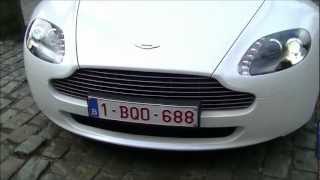 preview picture of video 'Stunning Aston Martin V8 Vantage Roadster LOUD!!!!!!'