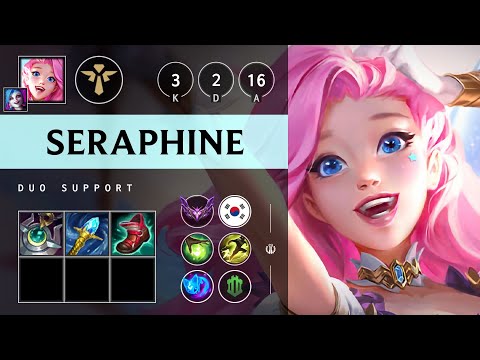 Seraphine Support vs Blitzcrank - KR Master Patch 25.19