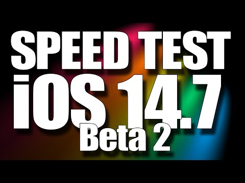Speed Test : iOS 14.7 Beta 2 vs iOS 14.6