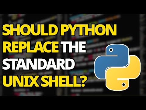 Should Python Replace The Unix Linux Shell