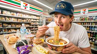 Trying the famous 7/11 in Japan!