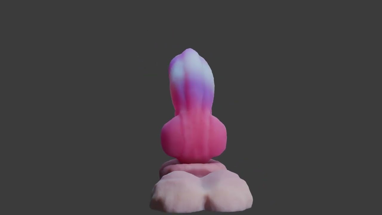 Cottoncandy Werewolf Pene Sextoy Lowpoly truccato Modello 3D