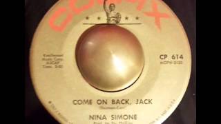 Nina Simone Come on back, Jack COLPIX