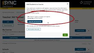 NGLSync Get Started: Instructor