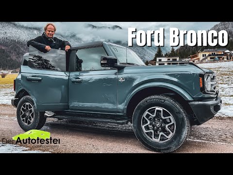 Ford Bronco 2023 - Alternative für Jeep Wrangler + Mercedes G-Klasse? - Bald in Deutschland - Review