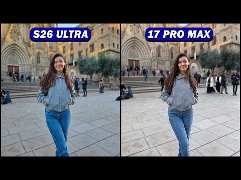 Samsung Galaxy S26 Ultra vs iPhone 17 Pro Max Camera Test