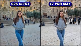 Samsung Galaxy S26 Ultra vs iPhone 17 Pro Max Camera Test