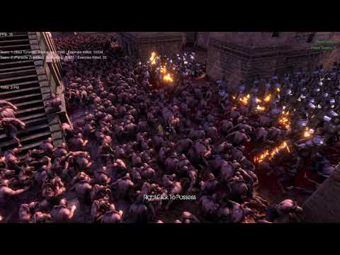 2,000 Soul Tyrants vs 30,000 Parasite Zombies Ultimate Epic Battle Simulator