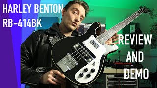 Video thumbnail for Bass Review - Harley Benton RB-414BK by Rosborough