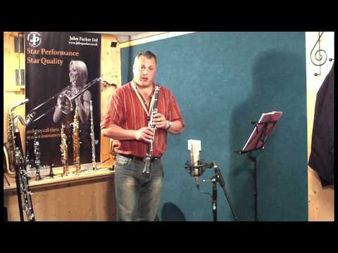 JP021 Bb clarinet demonstration by Pete Long - John Packer Ltd