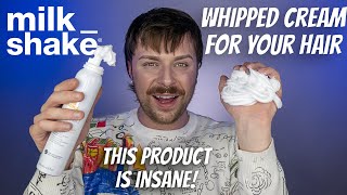 MILKSHAKE WHIPPED CREAM LEAVE IN FOAM | Review | Milk Shake Hair Products | Leave In Hair Foam
