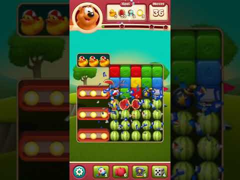 TOON BLAST 2102 crown 3 STARS