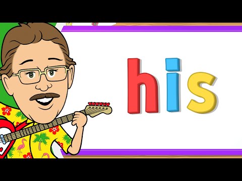 I Love Learning Sight Words | His | Jack Hartmann Sight Words