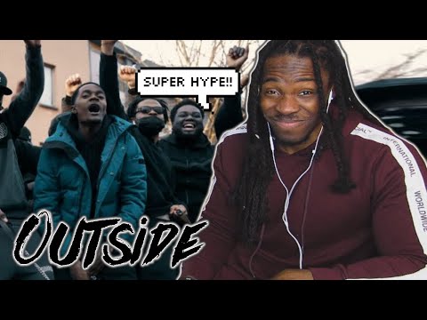 AMERICAN REACTS TO SMILEZ x YOUNGIZ - OUTSIDE (Music Video) (IRISH RAP REACTION) [TURN UP!!!]