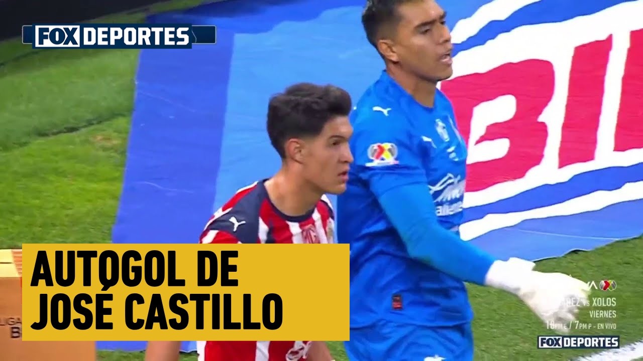 😱⚽ AUTOGOL DE JOSÉ CASTILLO | Chivas 0-2 Pumas | Jornada 13 | Liga MX.