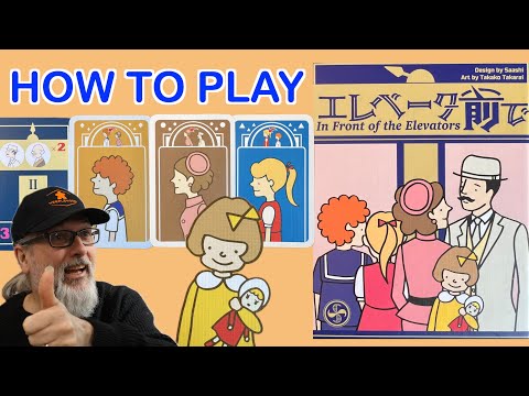 In Front of the Elevators | Saashi & Saashi | How to play this wonderful charming card game