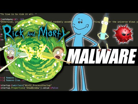 Rick & Morty MALWARE!? - sLoad - PowerShell & VBScript