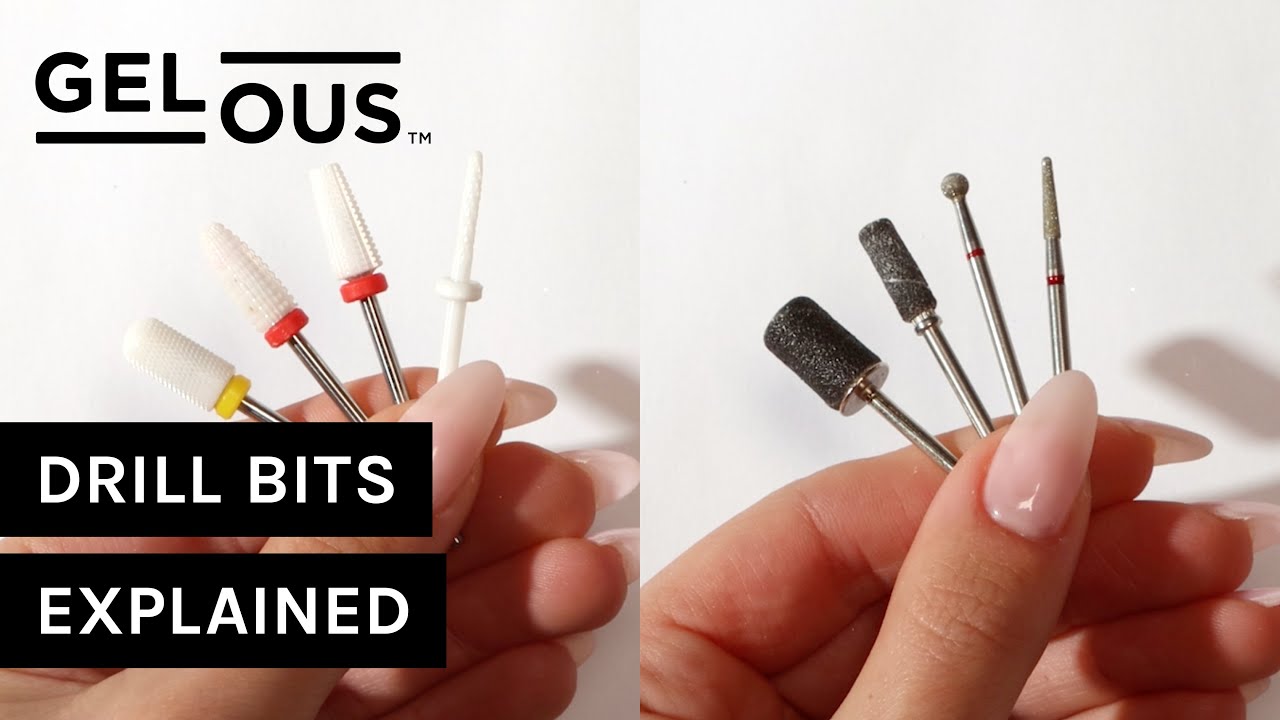 Gelous E-File Pen Drill Bits Explained | Full Guide to Using the E-File Pen for Gel Nails At Home