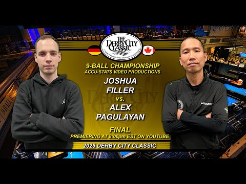 9-Ball - JOSHUA FILLER vs ALEX PAGULAYAN - 2025 Derby City Classic Finals