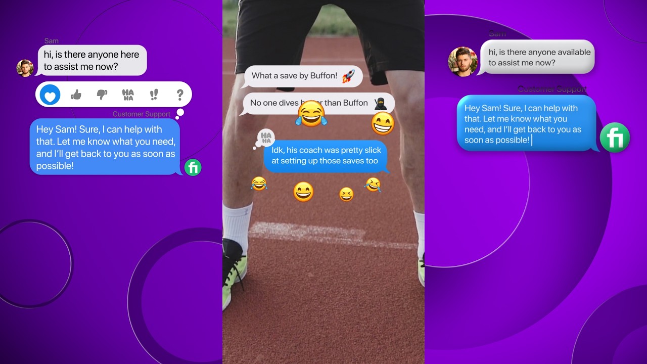 Chat Bubble Overlay Animation – Custom iMessage & WhatsApp Overlays