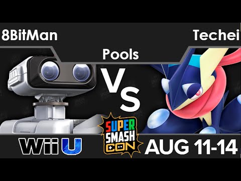 SSC16  - GoTE | 8BitMan (ROB) vs Techei (Greninja) Pools - Smash 4