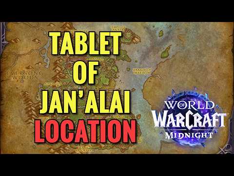 Tablet Of Jan'alai Location (Midnight Lore Hunter) (WoW Midnight)