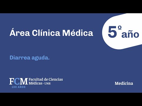 Área Clínica Médica - 5° Año: Diarrea aguda