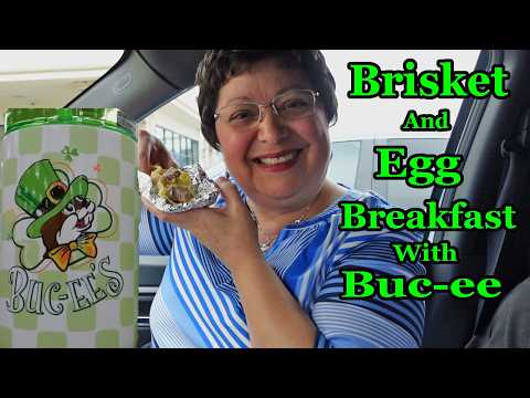 Brisket And Egg Breakfast At Buc-ee's