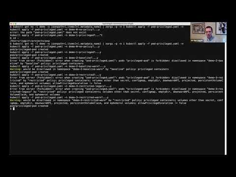 Kubernetes 3-Tier PSP Replacement Demo 2021-03-10