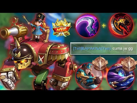 ENEMY ASKS ENEMEY FOR NERF JAWHEAD | JAWHEAD TOP 1 GLOBAL ONE SHOT BUILD | DAMAGE HACK - MLBB