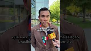 O que dizem os jornalistas gringos sobre a Seleção Brasileira #shorts