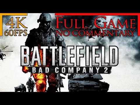 Battlefield: Bad Company 2 - Full Game Walkthrough [4K 60FPS]