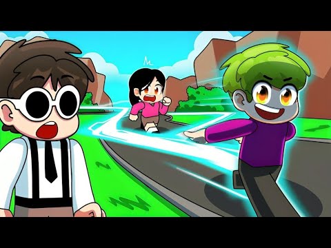 Running Across the WORLD in Roblox… I Found a SECRET AREA!