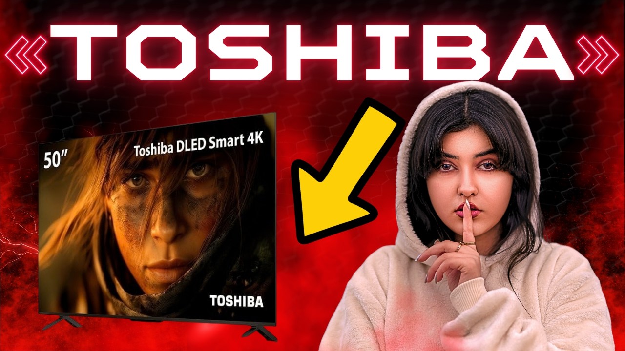 Miniatura da avaliação em vídeo de Smart TV Toshiba QLED FHD 50'' 50V45SS