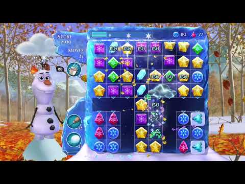 Frozen Free Fall: Snowball Fight, Summer Level 78, Walkthrough, No Power Ups, Amazing