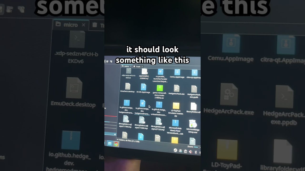 How to get Hedgemodmanager to your Steam Deck