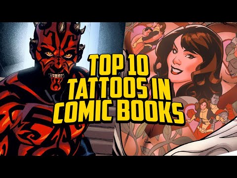 The Top 10 Tattoos in Comic Books // Counting Down the Coolest Ink in Comics