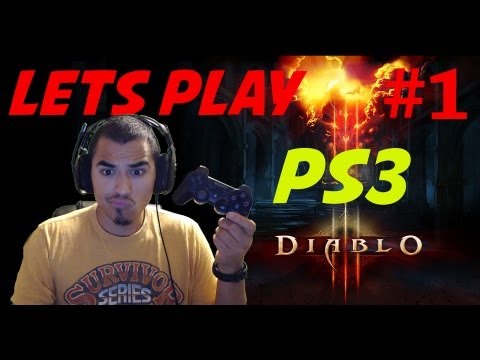 Lets Play: Diablo 3 on PS3 Ep.1 Noob